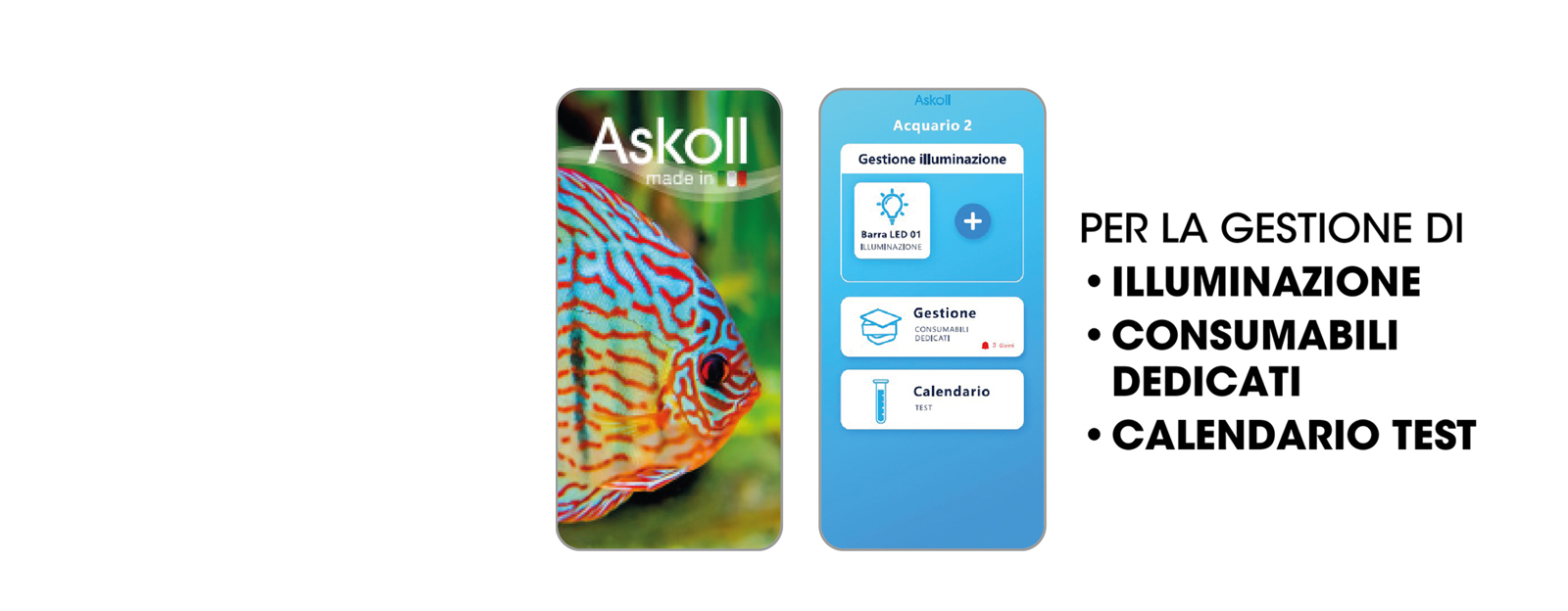 Askoll LUX APP: tutte le funzionalità dell'acquario a portata di smartphone